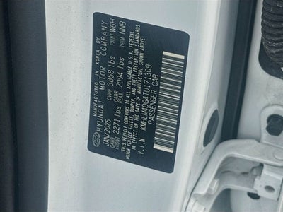2026 Hyundai Elantra SEL Sport