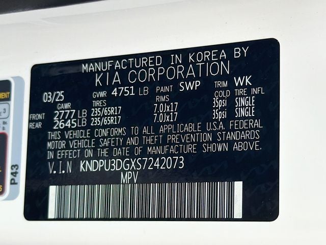 2025 Kia Sportage Hybrid LX